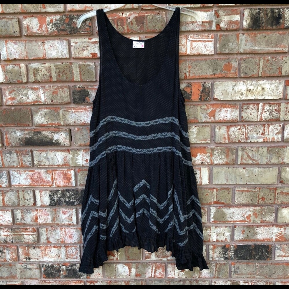 Free People Intimately Voile Trapese Slip